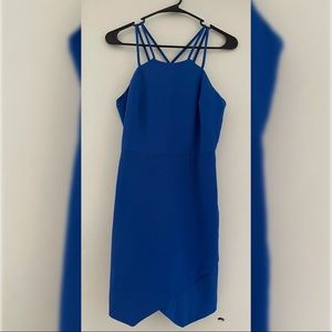 Forever 21 blue strapped dress